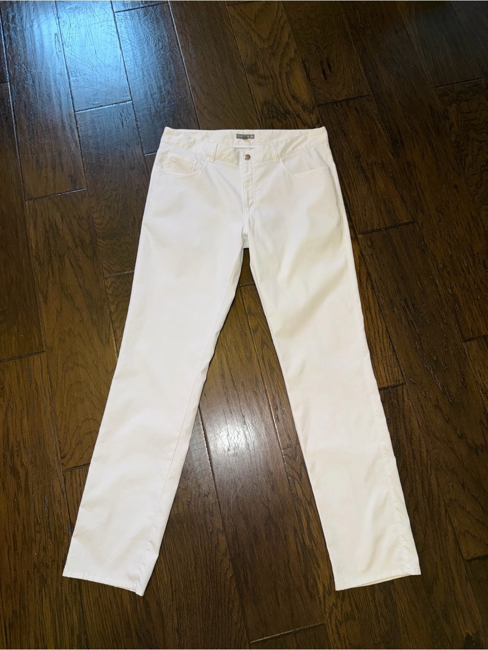 Peter Millar Pants Mens 35x34 White Golf Performance Crown Sport